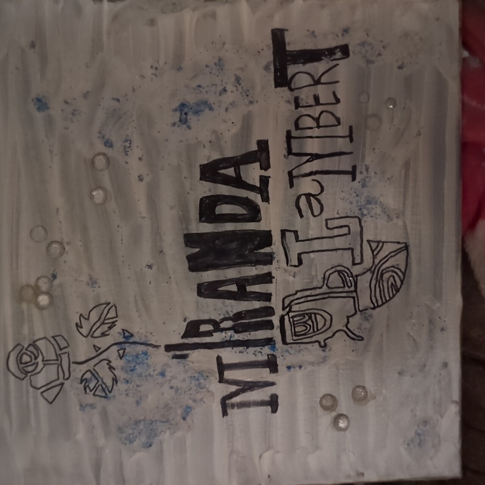 Painting of Miranda lambert by Miranda lambert herself!!